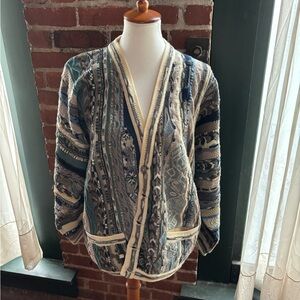 COOGI Cozy Multicolor Knit Cardigan